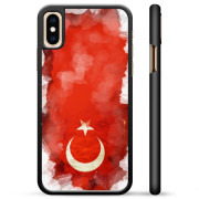 Funda protectora iPhone X / iPhone XS - Bandera de Turquía