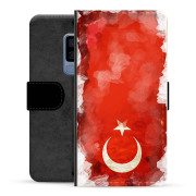 Samsung Galaxy S9 Premium Flip Case - Bandera de Turquía