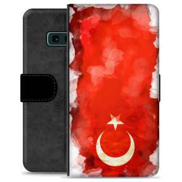 Funda Flip Premium Samsung Galaxy S10e - Bandera de Turquía