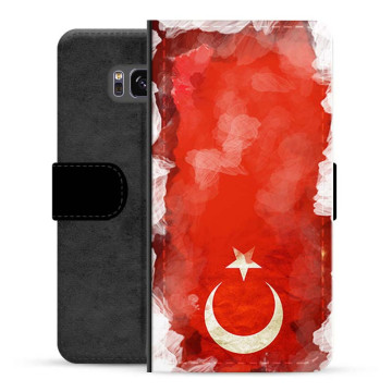 Funda abatible premium Samsung Galaxy S8 - Bandera de Turquía