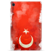 Funda TPU Samsung Galaxy Tab S6 Lite 2020/2022/2024 - Bandera de Turquía
