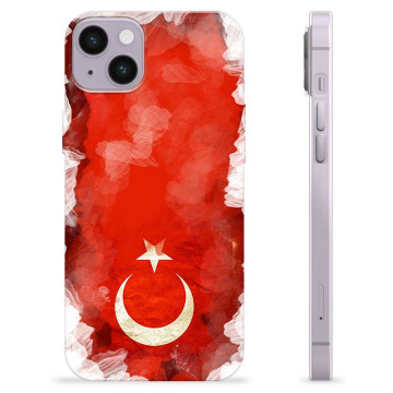 Funda TPU iPhone 14 Plus - Bandera de Turquía