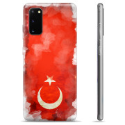 Funda TPU Samsung Galaxy S20 - Bandera de Turquía