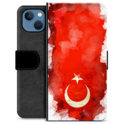 Funda Flip Premium iPhone 13 - Bandera de Turquía