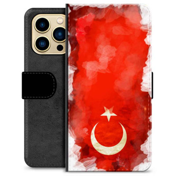 Funda Flip Premium iPhone 13 Pro Max - Bandera de Turquía