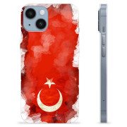 Funda TPU iPhone 14 - Bandera de Turquía