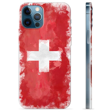 Funda TPU iPhone 12 Pro - Bandera Suiza