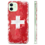 Funda TPU iPhone 12 - Bandera de Suiza