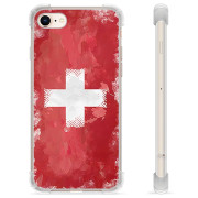 Funda híbrida iPhone 7/8/SE (2020)/SE (2022) - Swiss Flag