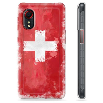 Funda TPU Samsung Galaxy Xcover 5 - Bandera de Suiza