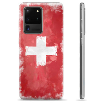 Funda TPU Samsung Galaxy S20 Ultra - Bandera de Suiza