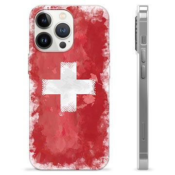 Funda TPU iPhone 13 Pro - Bandera de Suiza