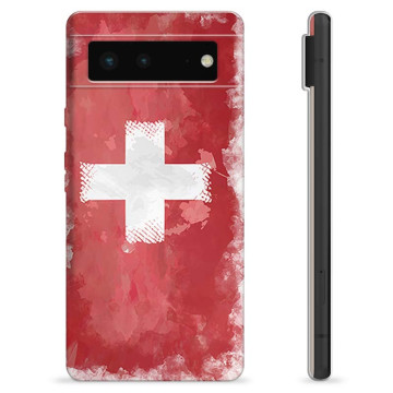 Funda TPU Google Pixel 6 - Bandera Suiza