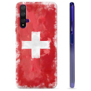 Funda TPU Huawei Nova 5T - Swiss Flag