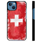 Funda protectora iPhone 13 - Bandera de Suiza