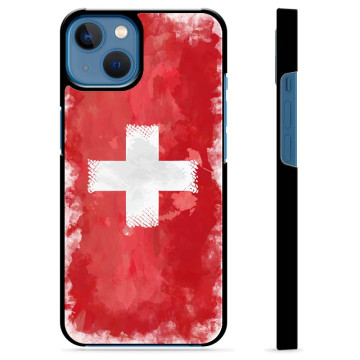 Funda protectora iPhone 13 - Bandera de Suiza