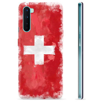 Funda TPU OnePlus Nord - Swiss Flag