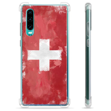 Funda Huawei P30 Hybrid - Swiss Flag