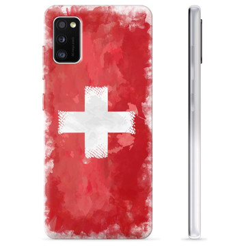 Funda TPU Samsung Galaxy A41 - Bandera de Suiza