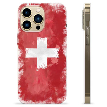 Funda TPU iPhone 13 Pro Max - Swiss Flag