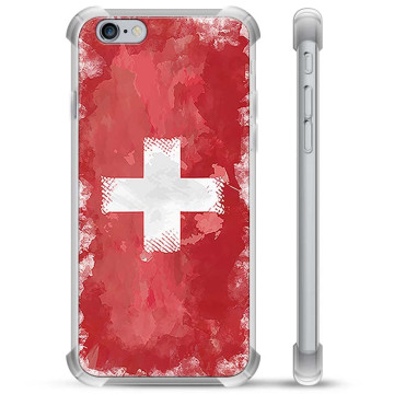 Funda híbrida iPhone 6 / 6S - Swiss Flag