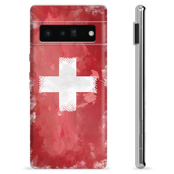 Funda TPU Google Pixel 6 Pro - Bandera Suiza