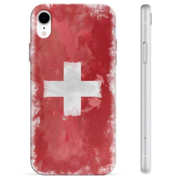 Funda TPU iPhone XR - Swiss Flag