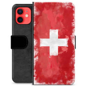 Funda Flip Premium iPhone 12 mini - Bandera Suiza