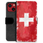 Funda Flip Premium iPhone 13 Mini - Swiss Flag