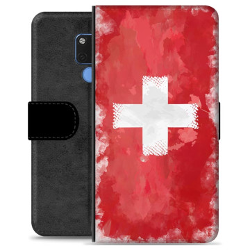 Funda Flip Huawei Mate 20 Premium - Bandera Suiza