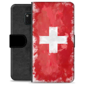 Funda Flip Premium Huawei Mate 20 Pro - Bandera Suiza