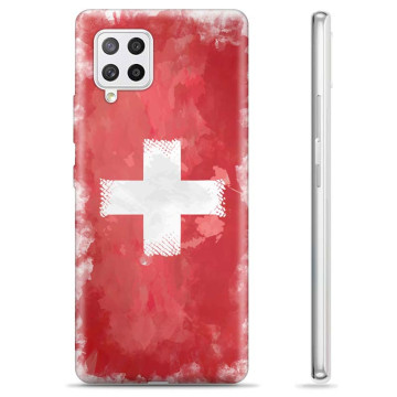 Funda TPU Samsung Galaxy A42 5G - Swiss Flag