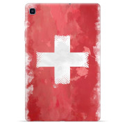 Funda TPU Samsung Galaxy Tab S6 Lite 2020/2022/2024 - Swiss Flag