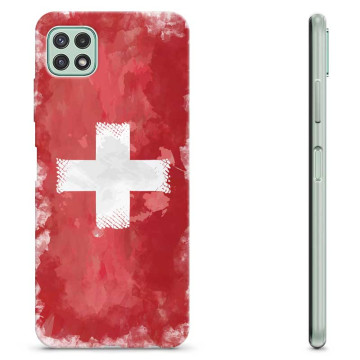 Funda TPU Samsung Galaxy A22 5G - Swiss Flag