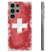 Funda TPU Samsung Galaxy S23 Ultra 5G - Swiss Flag