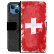 Funda iPhone 13 Premium Flip Case - Swiss Flag