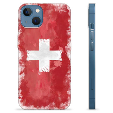 Funda TPU iPhone 13 - Bandera de Suiza