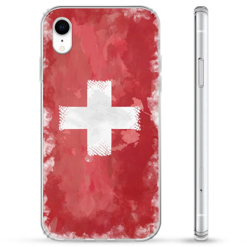 Funda híbrida iPhone XR - Swiss Flag