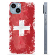 Funda TPU iPhone 14 - Bandera de Suiza