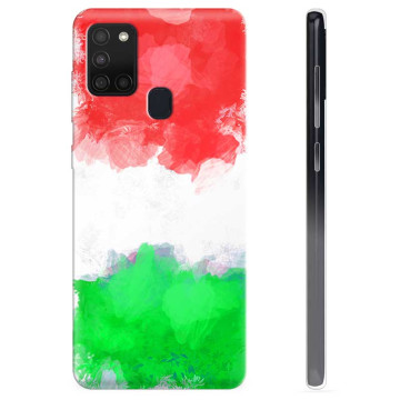 Funda TPU Samsung Galaxy A21s - Bandera de Italia