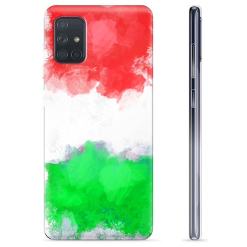 Funda TPU Samsung Galaxy A71 - Bandera de Italia