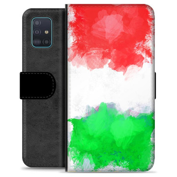 Funda Flip Premium Samsung Galaxy A51 - Bandera de Italia