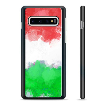 Funda protectora Samsung Galaxy S10+ - Bandera de Italia