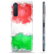 Funda TPU Sony Xperia 5 II - Bandera de Italia