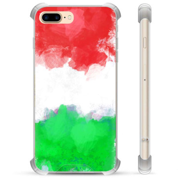 Funda híbrida iPhone 7 Plus / iPhone 8 Plus - Bandera de Italia