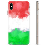 Funda TPU iPhone XS Max - Bandera de Italia