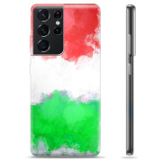 Funda TPU Samsung Galaxy S21 Ultra 5G - Bandera de Italia