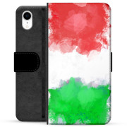 Funda Flip Premium iPhone XR - Bandera de Italia