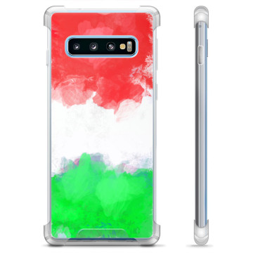 Funda híbrida Samsung Galaxy S10 - Bandera de Italia