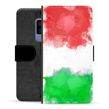 Funda Flip Samsung Galaxy S9 Premium - Bandera de Italia